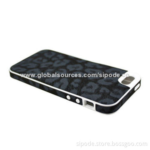 Customized design soft leather case for iPhone 5s